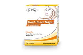 Sie sehen eine Packung Dr. Böhm Haut Haare Nägel Schönheitskur, Produktbild: 01 Dr. Böhm Haut Haare Nägel Schönheitskur, A-Nr.: 5052154 - 01