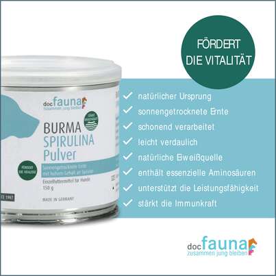 Burma Spirulina Pulver DOG 150g, A-Nr.: 5755080 - 02