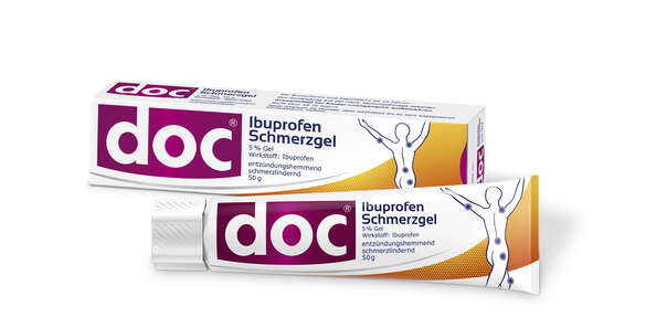 doc® Ibuprofen Schmerzgel 50 g, A-Nr.: 4586416 - 02