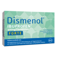 Sie sehen eine Packung Dismenol Ibuprofen FORTE 400mg, Produktbild: 01 Dismenol Ibuprofen FORTE 400mg, A-Nr.: 3924242 - 01