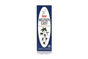 Sie sehen eine Packung Diana Melissengeist 100ml, Produktbild: 01 Diana Melissengeist 100ml, A-Nr.: 1615011 - 01