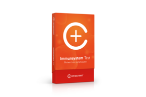 Sie sehen eine Packung cerascreen Immunsystem Test, Produktbild: 01 cerascreen Immunsystem Test, A-Nr.: 5638463 - 01