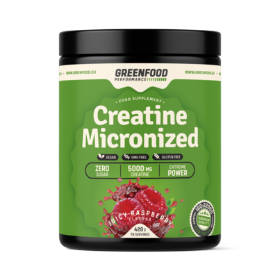 GreenFood Nutrition Performance Creatine Micronized 420g, A-Nr.: 5635186 - 01