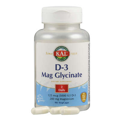Supplementa D-3 Mag Glycinate Kapseln, A-Nr.: 5597652 - 04
