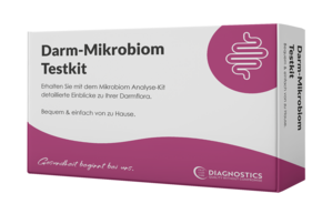 Sie sehen eine Packung DARM-MIKROBIOM TESTKIT, Produktbild: 01 DARM-MIKROBIOM TESTKIT, A-Nr.: 5825225 - 01