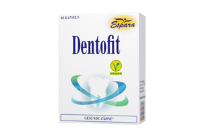 Sie sehen eine Packung Espara Dentofit Kapseln, Produktbild: 01 Espara Dentofit Kapseln, A-Nr.: 5413847 - 01