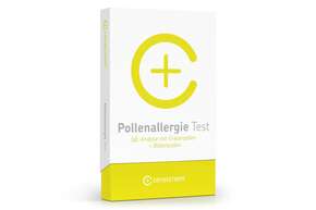 Sie sehen eine Packung cerascreen Pollenallergie Test, Produktbild: 01 cerascreen Pollenallergie Test, A-Nr.: 5446574 - 01