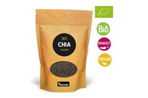 Sie sehen eine Packung Hanoju Chia Samen Bio, Produktbild: 01 Hanoju Chia Samen Bio, A-Nr.: 4384799 - 01