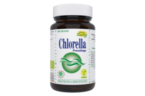 Sie sehen eine Packung Espara Chlorella BIO Presslinge, Produktbild: 01 Espara Chlorella BIO Presslinge, A-Nr.: 3851744 - 01