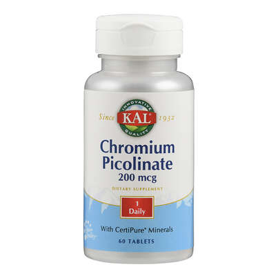 Supplementa Chrom Picolinat 200 mcg KAL Tabletten, A-Nr.: 5598806 - 01