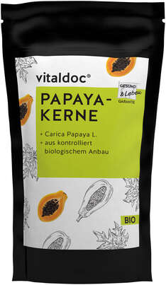 vitaldoc® BIO Papaya-Kerne, A-Nr.: 5619336 - 01