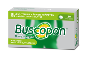 Buscopan® 10 mg – Dragees, A-Nr.: 3521828 - 01