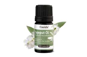 Sie sehen eine Packung Cajeput Öl, Produktbild: 01 Cajeput Öl, A-Nr.: 5807641 - 01