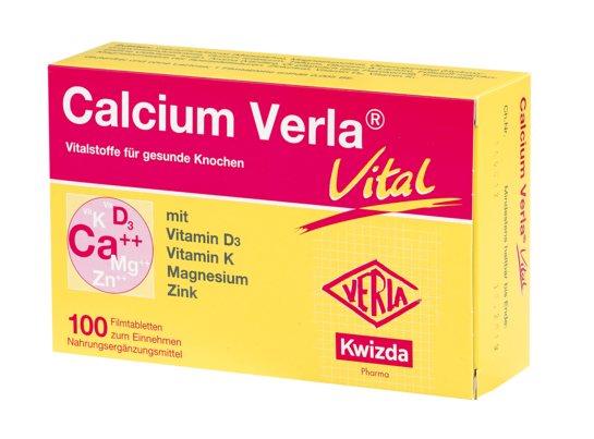 Calcium Verla Vital Filmtabletten, A-Nr.: 3199887 - 01