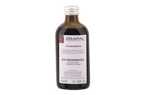 Sie sehen eine Packung DRAPAL® Brennnessel bio Pflanzensaft, Produktbild: 01 DRAPAL® Brennnessel bio Pflanzensaft, A-Nr.: 5008331 - 01