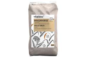 vitaldoc® BIO Braunhirse, gemahlen, A-Nr.: 5619572 - 01