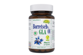 Sie sehen eine Packung Espara Borretschöl-GLA Bio Kapseln, Produktbild: 01 Espara Borretschöl-GLA Bio Kapseln, A-Nr.: 5409745 - 01