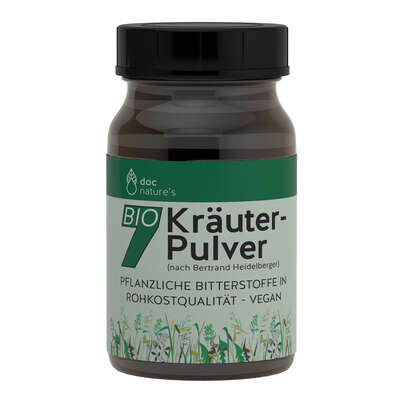 doc nature’s BIO 7 Kräuter-Pulver, Glas, A-Nr.: 5619477 - 01