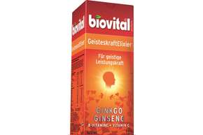 Sie sehen eine Packung Biovital® Geisteskraft Elixier, Produktbild: 01 Biovital® Geisteskraft Elixier, A-Nr.: 2960276 - 01