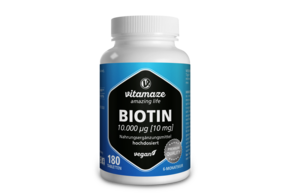 Vitamaze Biotin 10mg hochdosiert vegan, A-Nr.: 5274050 - 01