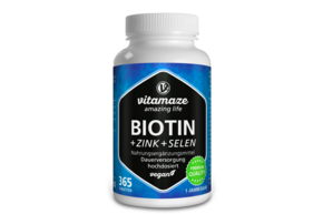 Vitamaze Biotin 10mg hochdosiert +Zink u. Selen, A-Nr.: 5179280 - 01