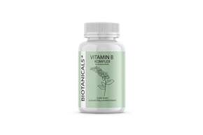 Sie sehen eine Packung Biotanicals Vitamin B Komplex Kapseln, Produktbild: 01 Biotanicals Vitamin B Komplex Kapseln, A-Nr.: 5461208 - 01