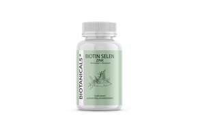Sie sehen eine Packung Biotanicals Biotin Selen Zink Kapseln, Produktbild: 01 Biotanicals Biotin Selen Zink Kapseln, A-Nr.: 5461125 - 01