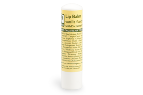 Sie sehen eine Packung Bioselect Lip Balm vanilla flavor, Produktbild: 01 Bioselect Lip Balm vanilla flavor, A-Nr.: 4567330 - 01