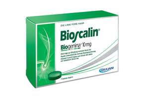 Sie sehen eine Packung Bioscalin Tabletten (ehem. Tricovel), Produktbild: 01 Bioscalin Tabletten (ehem. Tricovel), A-Nr.: 5781054 - 01