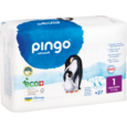 Sie sehen eine Packung Bio Windeln Nr.1 New Born 2-5kg Pinguin – Pingo Swiss, Produktbild: 01 Bio Windeln Nr.1 New Born 2-5kg Pinguin – Pingo Swiss, A-Nr.: 4559514 - 01