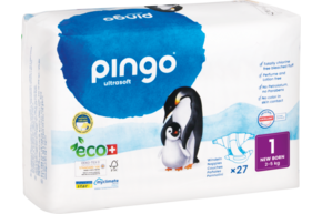 Bio Windeln New Born 2-5kg Pinguin – Pingo Swiss, A-Nr.: 4559514 - 01