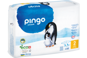 Bio Windeln Mini 3-6kg Pinguin – Pingo Swiss, A-Nr.: 4559520 - 01