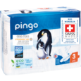 Sie sehen eine Packung Bio Windeln Midi 4-9kg Pinguin – Pingo Swiss, Produktbild: 02 Bio Windeln Midi 4-9kg Pinguin – Pingo Swiss, A-Nr.: 4559543 - 02