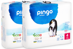 Bio Windeln Maxi Jumbo 7-18kg Pinguin – Pingo Swiss, A-Nr.: 4559589 - 01