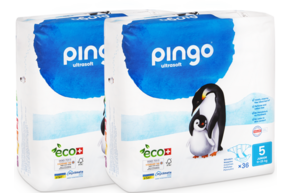 Bio Windeln Junior Jumbo 12-25kg Pinguin – Pingo Swiss, A-Nr.: 4559603 - 01