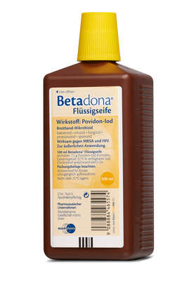 Betadona® Flüssigseife 500 ml, A-Nr.: 4465575 - 01