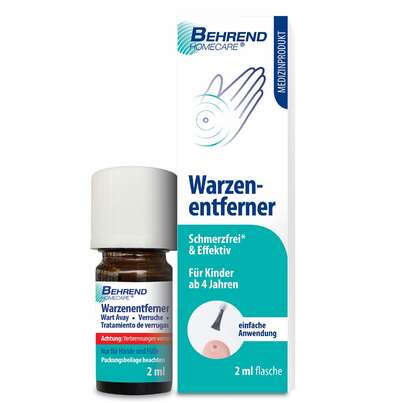 Behrend Warzenentferner Flüssig 2 ml, A-Nr.: 5710189 - 01