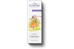Sie sehen eine Packung AUBERG Zahnungsöl Nelkenfee, Produktbild: 01 AUBERG Zahnungsöl Nelkenfee, A-Nr.: 5462389 - 01
