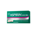 Sie sehen eine Packung Aspirin® 500 mg Kautabletten, Produktbild: 01 Aspirin® 500 mg Kautabletten, A-Nr.: 1286174 - 01