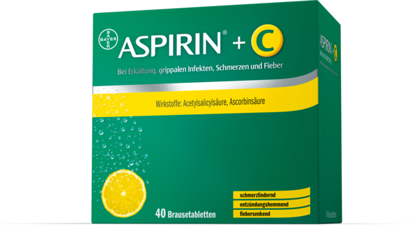 Aspirin® +C - Brausetabletten, A-Nr.: 3515532 - 01