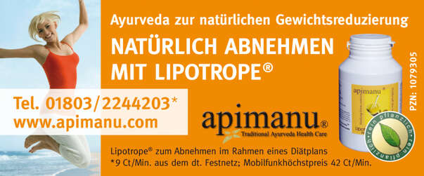 apimanu Lipotrope® rein pflanzliche Fettverbrennung, A-Nr.: 3040158 - 02