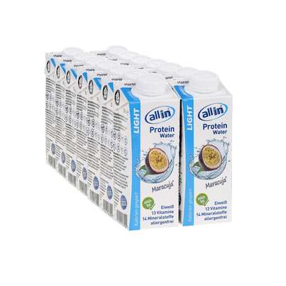 all in® LIGHT Maracuja (14 x 250 ml), A-Nr.: 4907406 - 05