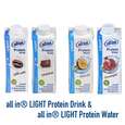 Sie sehen eine Packung all in® 4er MIX LIGHT (14 x 250 ml), Produktbild: 06 all in® 4er MIX LIGHT (14 x 250 ml), A-Nr.: 4907381 - 06