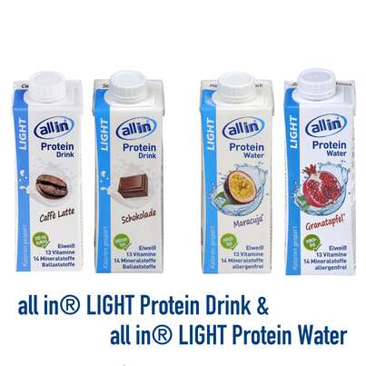 all in® 4er MIX LIGHT (14 x 250 ml), A-Nr.: 4907381 - 06