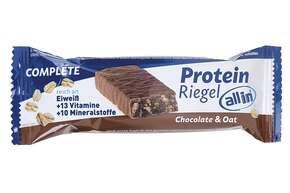 all in® COMPLETE Protein Riegel Chocolate &amp;amp; Oat (24 x 30g), A-Nr.: 5332675 - 01