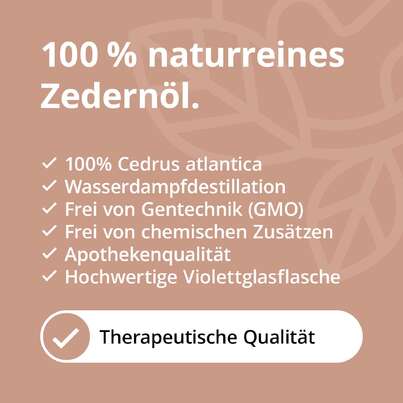 Zedernöl - naturreines ätherisches Öl, A-Nr.: 5679309 - 05