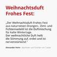 Weihnachtsduft Öl Frohes Fest, A-Nr.: 5423277 - 02