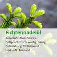 Sie sehen eine Packung Fichtennadelöl, Produktbild: 02 Fichtennadelöl, A-Nr.: 5296376 - 02