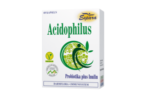 Sie sehen eine Packung Espara Acidophilus Kapseln, Produktbild: 01 Espara Acidophilus Kapseln, A-Nr.: 2713649 - 01