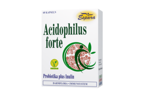 Sie sehen eine Packung Espara Acidophilus forte Kapseln, Produktbild: 01 Espara Acidophilus forte Kapseln, A-Nr.: 5461042 - 01
